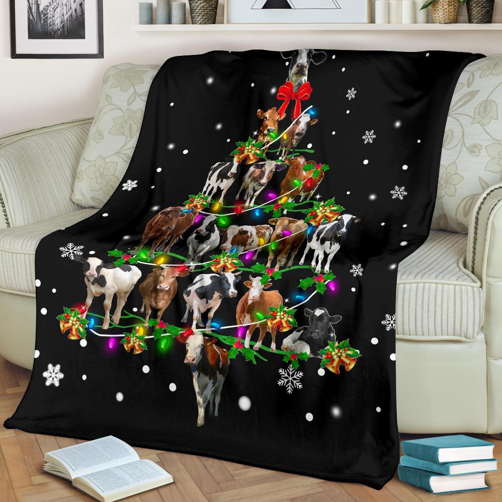 Cow Christmas Tree