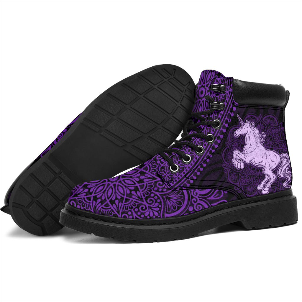 Unicorn Mandala All-Season Boots