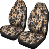 Spanish Mastiff Full Face Car Seat Covers