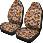 Puggle Full Face Car Seat Covers