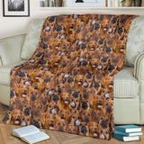 Rhodesian Ridgeback Full Face Blanket