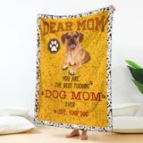 Puggle-Dog Mom Ever Blanket