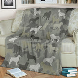 Boykin Spaniel Camo Blanket