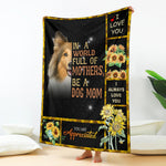 Shetland Sheepdog-A Dog Mom Blanket