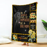 Labrador-A Dog Mom Blanket