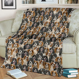 Cavalier King Charles Spaniel Full Face Blanket