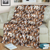 Rat Terrier Full Face Blanket