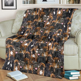 Cane Corso Full Face Blanket