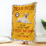 Labrador Retriever 3-Dog Mom Ever Blanket