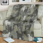 English Setter Camo Blanket