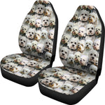 Dandie Dinmont Terrier Full Face Car Seat Covers