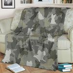 Papillon Camo Blanket