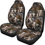 German Shorthaired Pointer Full Face Car Seat Covers