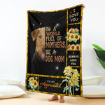 Airedale Terrier-A Dog Mom Blanket