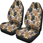 American Cocker Spaniel Full Face Car Seat Covers