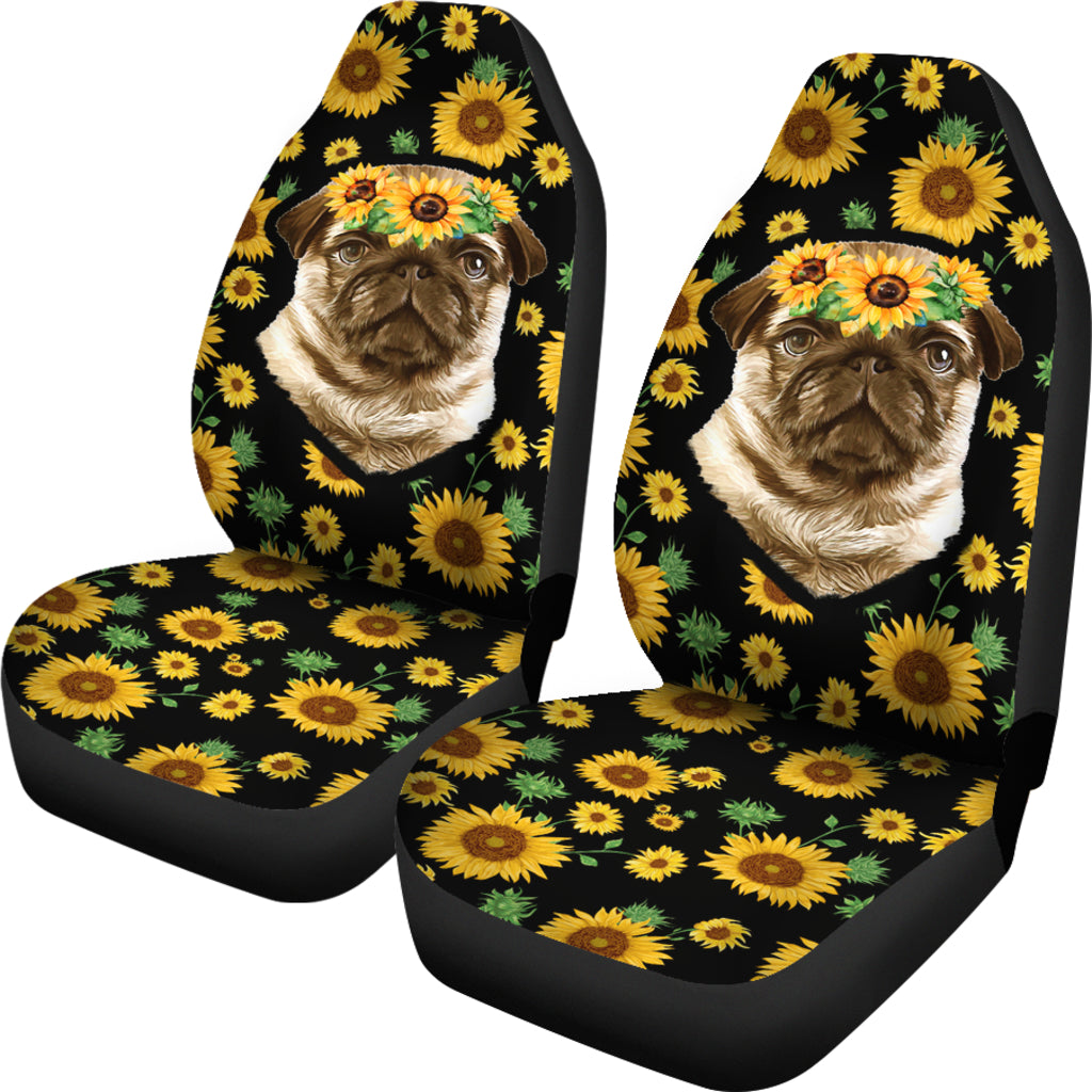 Pug Car Seat Covers