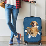 Labrador Retriever Torn Paper Luggage Covers