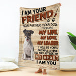 Jack Russell Terrier-My Love Blanket