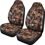 German Spaniel Full Face Car Seat Covers