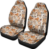 Fox Terrier Full Face Car Seat Covers