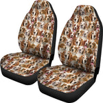 Welsh Springer Spaniel Full Face Car Seat Covers