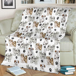 Lhasa Apso Paw Blanket