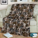 German Shorthaired Pointer Full Face Blanket