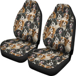 Cavalier King Charles Spaniel Full Face Car Seat Covers