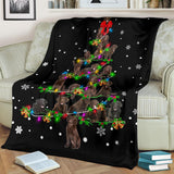 Flat-Coated Retriever Christmas Tree