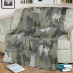 Schipperke Camo Blanket