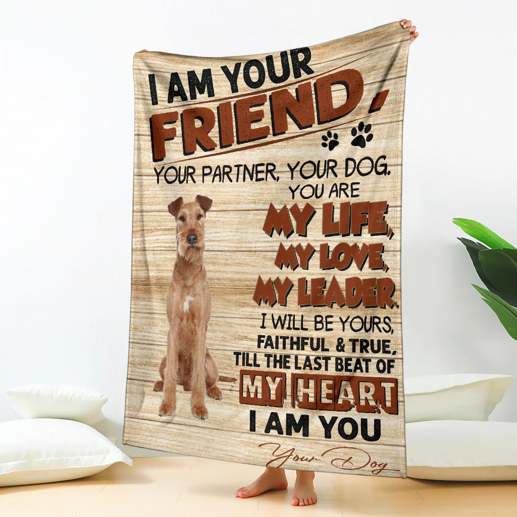 Irish Terrier-My Love Blanket