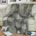 Cane Corso Camo Blanket