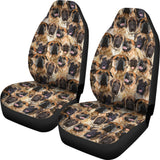 English Mastiff Full Face Car Seat Covers