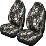 Tibetan Terrier Full Face Car Seat Covers