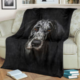 Great Dane Face Hair Blanket