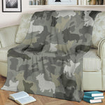 Corgis - Welsh Corgi Camo Blanket