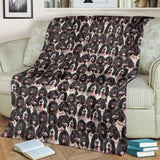 Landseer Full Face Blanket