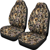 Border Terrier Full Face Car Seat Covers