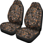 German Pinscher Full Face Car Seat Covers