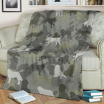 St Bernard Camo Blanket