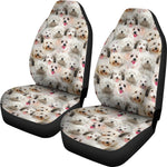 Coton de Tulear Full Face Car Seat Covers