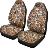 Rough Collie Full Face Car Seat Covers