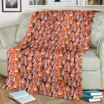 Chicken Full Face Blanket