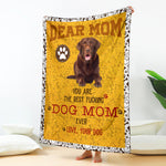 Labrador Retriever 2-Dog Mom Ever Blanket