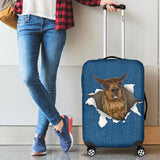 Alpaca Torn Paper Luggage Covers