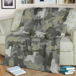 Afghan Hound Camo Blanket