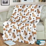 Boerboel Paw Blanket