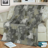 West Highland White Terrier Camo Blanket