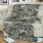 Azawakh Camo Blanket