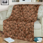 Sussex Spaniel Full Face Blanket